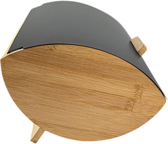 Хлебница Maestro Черная 36.5x25x13.3 см (MR-1775-BLACK) - Фото 3 Хлебница Maestro Черная 36.5x25x13.3 см (MR-1775-BLACK) - изображение 3