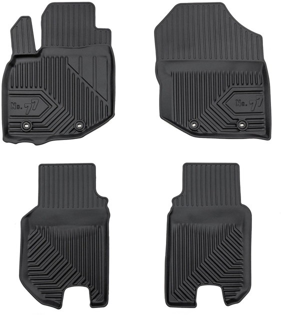 Dywaniki samochodowe Frogum No.77 Honda Jazz III 2007-2014 4 szt (5902643445482) - obraz 1