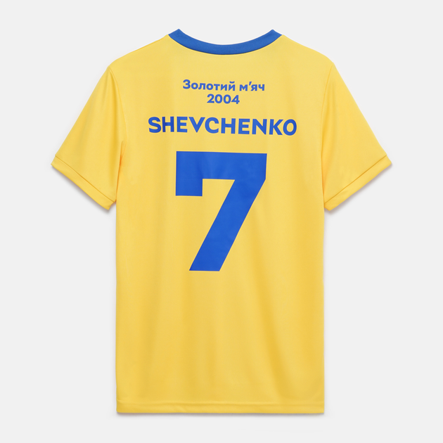 Футболка спортивна чоловіча Золотий м'яч SHEVCHENKO M Жовта (4826205054164) - зображення 8