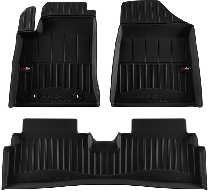 Dywaniki samochodowe Frogum ProLine 3D Hyundai Kona Electric II 2022 3 szt (5902643401532) - obraz 1