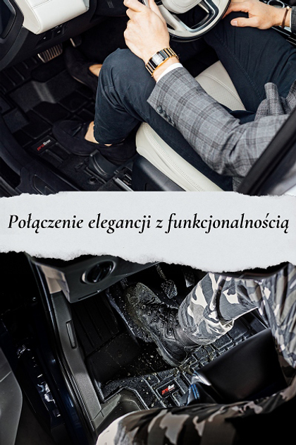 Dywaniki samochodowe Frogum ProLine 3D Nissan Ariya 2022 2 szt (5902643401662) - obraz 6