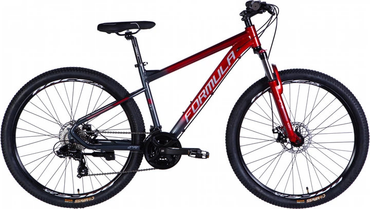 Велосипед Formula AL 27.5" F-1 AM DD CS 17" красно-серебристый 2025 (OPS-FR-27.5-276) - Фото 1 Велосипед Formula AL 27.5" F-1 AM DD CS 17" красно-серебристый 2025 (OPS-FR-27.5-276) - изображение 1