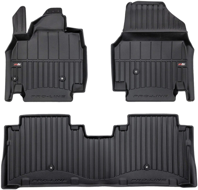 Автомобільні килимки Frogum ProLine 3D Kia EV9 2023 3 шт (5902643430679) - зображення 1