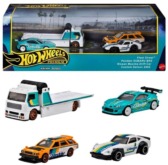 Zestaw pojazdów Hot Wheels Premium GMH39 HRT53 (6947731045365) - obraz 1