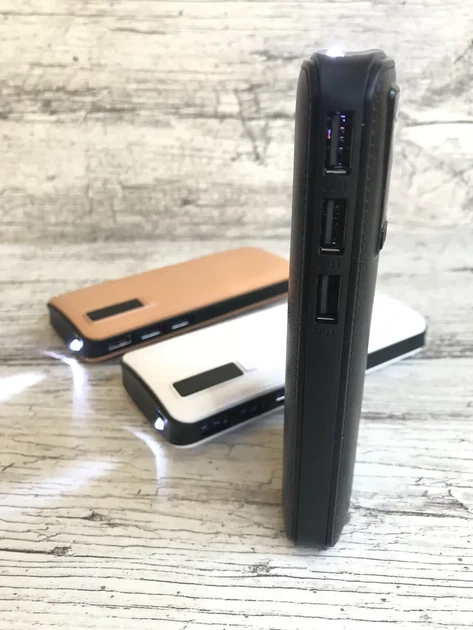 Портативний зарядний пристрій Power Box 30000mAh Power Bank для телефонів, для смартфонів - зображення 4