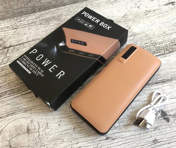 Портативний зарядний пристрій Power Box 30000mAh Power Bank для телефонів, для смартфонів - зображення 5