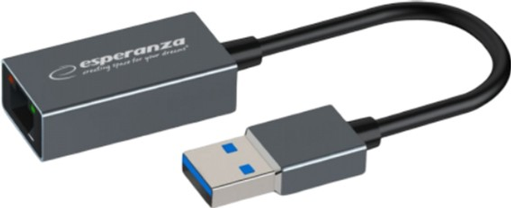 Adapter sieciowy Esperanza Gigabit Ethernet USB 3.0 - RJ-45 (ENA101) - obraz 1