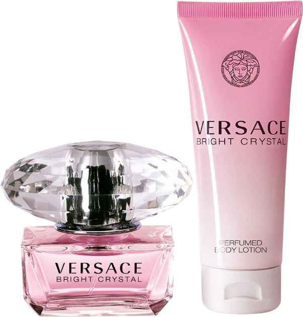 Zestaw damski Versace Bright Crystal Lotion do ciała 100 ml + Woda toaletowa 50 ml (8011003995776) - obraz 2