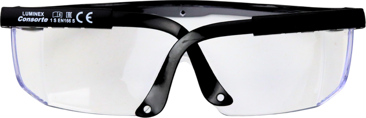 Okulary ochronne LEAN Toys regulowane 20040 Black (5905991022527) - obraz 2