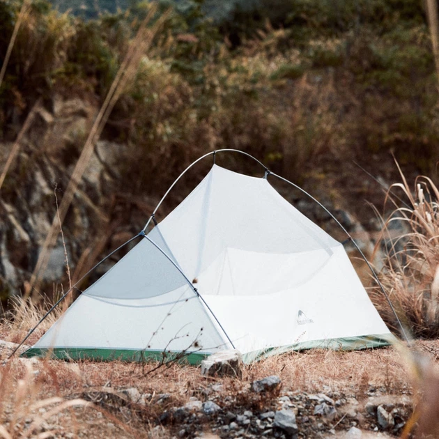 Ультралегкий двомісний намет Naturehike Cloud Up Base 2 Зелений CNK2450WS032 (6927595798720) - зображення 9