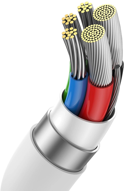 Кабель Baseus Superior 2 USB Type-C - USB Type-C 1.8 м 240 Вт White (AT6932172657468) - зображення 5