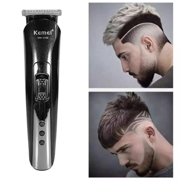 Машинка для стрижки Kemei KM-1506 3-в-1 | Набор для стрижки волос, усов, бороды и ушей Тример - изображение 7