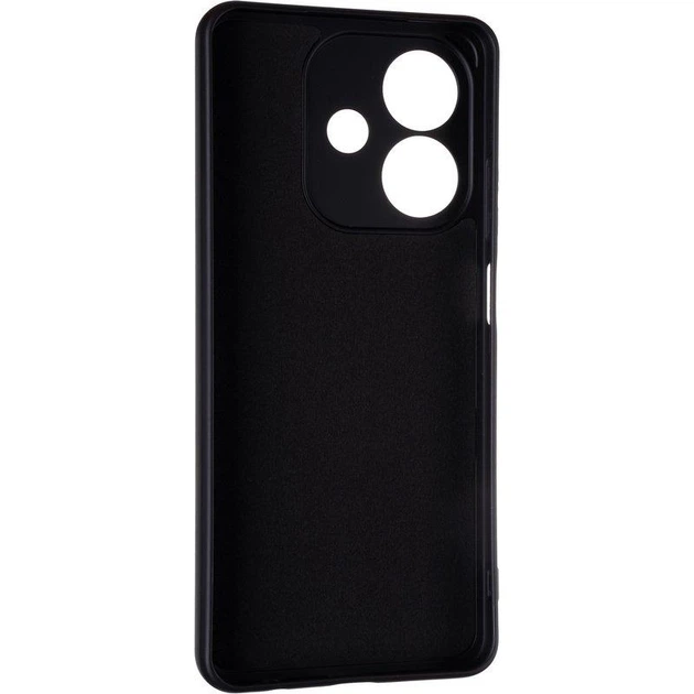 Чехол Silicone Case для Oppo A3x (CPH2681 / CPH2641) бампер черный - Фото 4 Чехол Silicone Case для Oppo A3x (CPH2681 / CPH2641) бампер черный - изображение 4