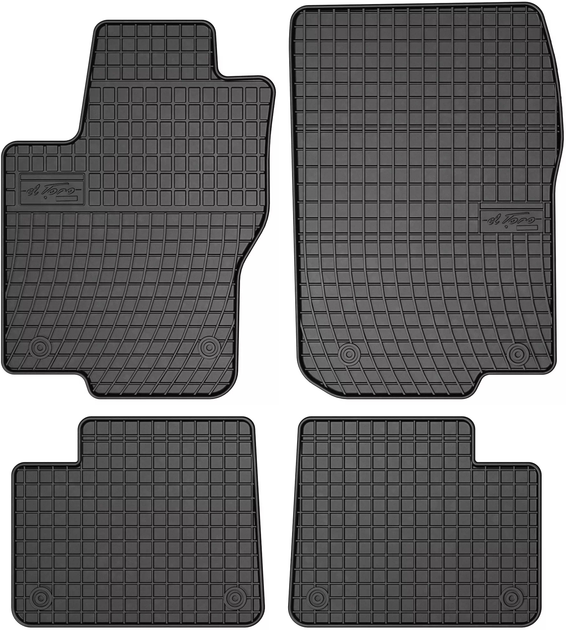 Dywaniki samochodowe Frogum El Toro Mercedes-Benz GL II X166 / GLE I W292 / GLS I X166 / ML III W166 4 szt (5907377543022) - obraz 1