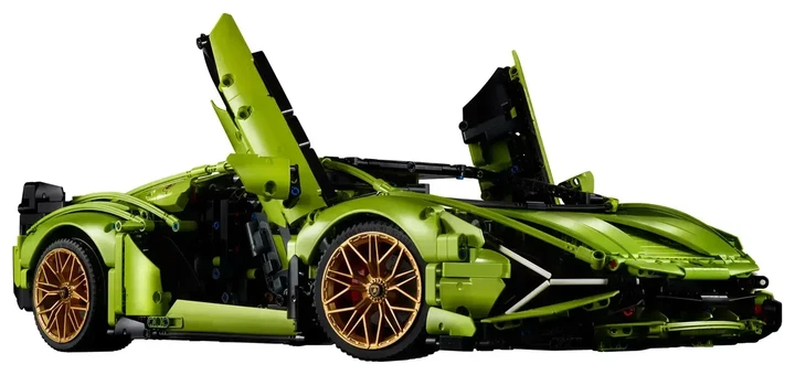 Конструктор Technic Lamborghini Sian FKP 37 3696 деталей (42115) - Фото 3 Конструктор Technic Lamborghini Sian FKP 37 3696 деталей (42115) - зображення 3