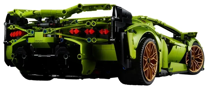 Конструктор Technic Lamborghini Sian FKP 37 3696 деталей (42115) - Фото 4 Конструктор Technic Lamborghini Sian FKP 37 3696 деталей (42115) - зображення 4
