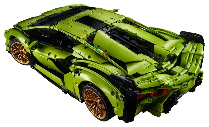 Конструктор Technic Lamborghini Sian FKP 37 3696 деталей (42115) - Фото 5 Конструктор Technic Lamborghini Sian FKP 37 3696 деталей (42115) - зображення 5