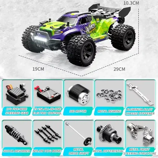 Машинка на радиоуправлении SCY 18101 RC Car 40 км/ч Monster Truck
