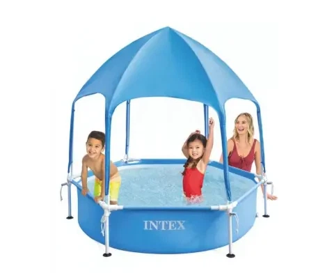Каркасний басейн METAL FRAME Intex 28209, 183 x 38 см 700 л - зображення 3