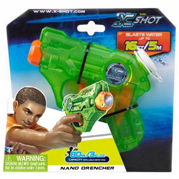 Водний бластер X-Shot Warfare Nano Drencher (5643R) - Фото 1 Водний бластер X-Shot Warfare Nano Drencher (5643R) - изображение 1