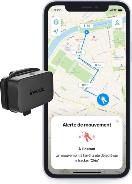 GPS трекер Invoxia Mini + 3 роки підписки (3700689800386) - зображення 2