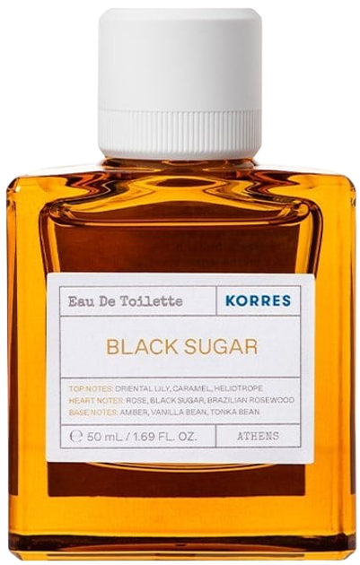 Туалетна вода для жінок Korres Black Sugar 50 мл (5203069090592) - зображення 1