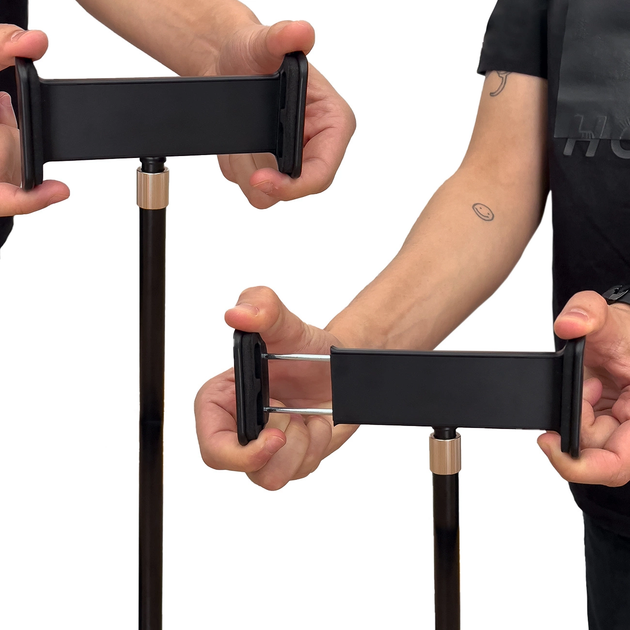 Uchwyt Wozinsky WTHBK4 stand for tablet and phone on the desk Black (5907769306747) - obraz 17
