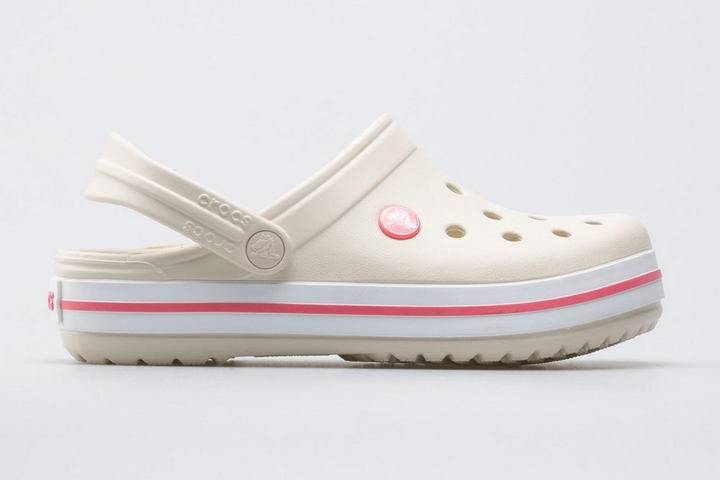 Дитячі крокси для дівчинки Crocs Crocband Clogs Stucco/Melon (29/30, бежевий) - Фото 14 Дитячі крокси для дівчинки Crocs Crocband Clogs Stucco/Melon (29/30, бежевий) - изображение 14