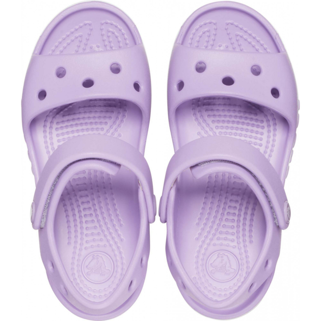 Дитячі сандалії для дівчинки Crocs Bayaband Sandal Orhid (34/35, бузковий) - зображення 7