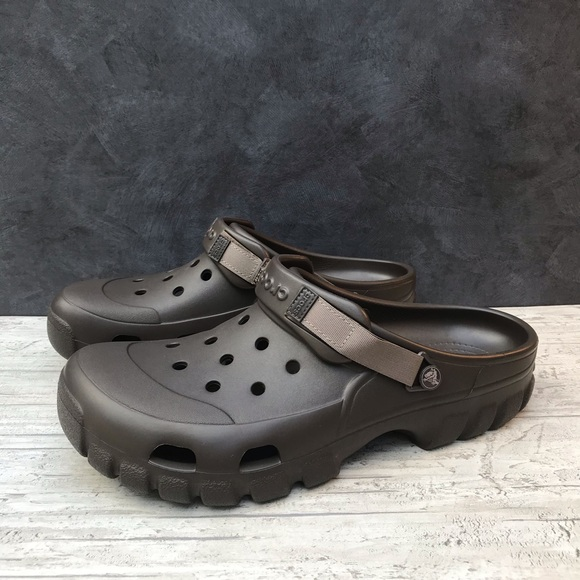Чоловічі крокси Crocs Offroad sport clog Espresso / Walnut (46-47, темно-коричневий) - Фото 5 Чоловічі крокси Crocs Offroad sport clog Espresso / Walnut (46-47, темно-коричневий) - зображення 5