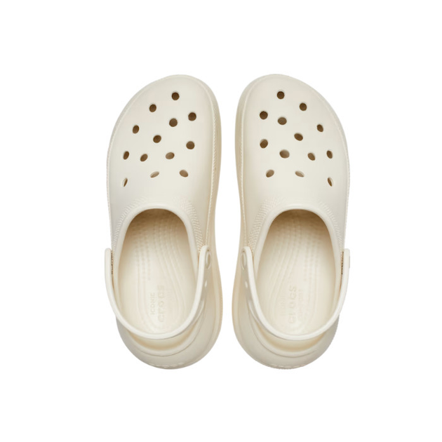 Дитячі крокси Crocs Classic Cutie Clog Platform Bone (34/35, бежевий) - изображение 4