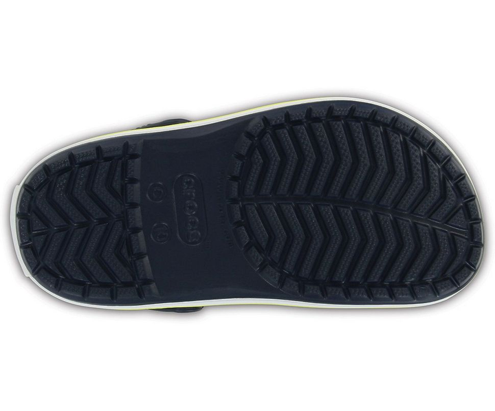 Дитячі крокси-сабо для хлопчика Crocs Crocband Clog Navy/Citrus (30/31, синий) - Фото 4 Дитячі крокси-сабо для хлопчика Crocs Crocband Clog Navy/Citrus (30/31, синий) - изображение 4
