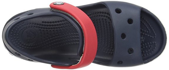 Дитячі сандалії для хлопчика Crocs Crocband Sandal Kids Navy/Red (24/25, синий) - Фото 8 Дитячі сандалії для хлопчика Crocs Crocband Sandal Kids Navy/Red (24/25, синий) - изображение 8