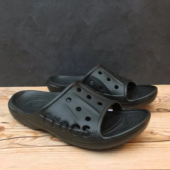Чоловічі шльопанці Crocs Baya II Slide Black (46-47, чорний) - Фото 9 Чоловічі шльопанці Crocs Baya II Slide Black (46-47, чорний) - зображення 9