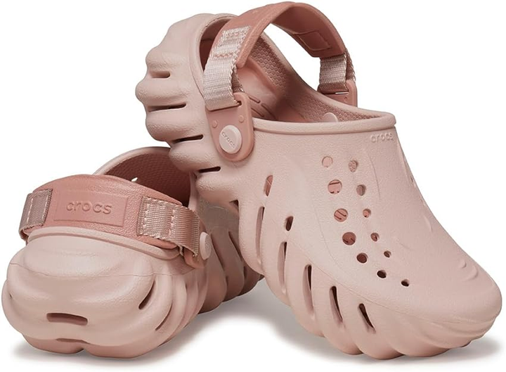 Жіночі крокси Crocs Echo Clog Atmosphere Stucco Pink Clay (40-41, рожевий) - Фото 1 Жіночі крокси Crocs Echo Clog Atmosphere Stucco Pink Clay (40-41, рожевий) - изображение 1