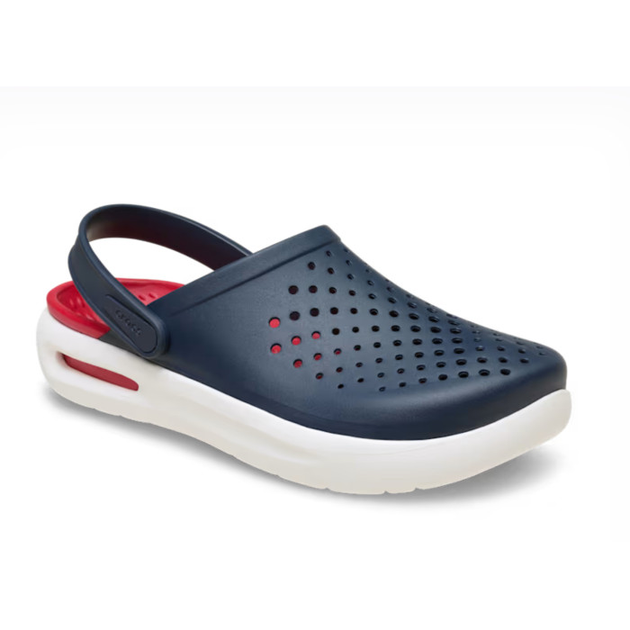 Чоловічі крокси Crocs InMotion Clog Navy/Papper (39-40, синій) - зображення 4
