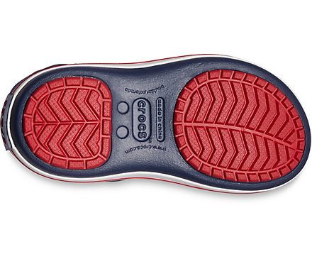 Чоботи Крокс Наві Сині Crocs Crocband Winter Boot Navy/Red (33/34, синій) - зображення 2