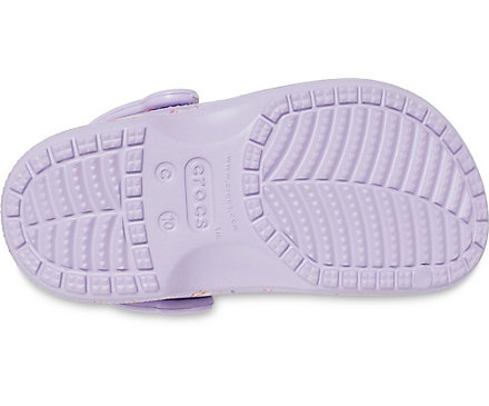 Детские Крокс Crocs Baya Seasonal Printed Clog Lavender (25/26, лавандовый) - изображение 2