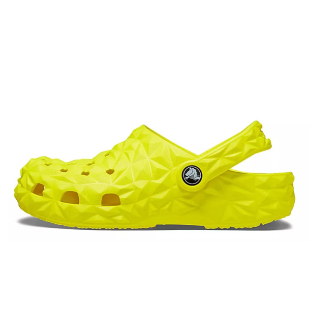 Жіночі крокси Crocs Geometric Clog Lemon (37-38, лимонний) - зображення 12