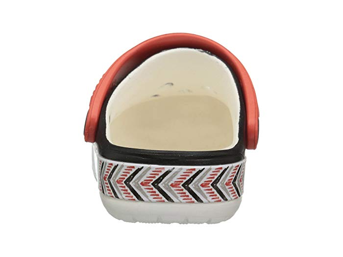 Детские Крокс Крокбенд Чёрные Crocs Drew X Crocband Chevron Clog Black/White (25/26, черный) - Фото 8 Детские Крокс Крокбенд Чёрные Crocs Drew X Crocband Chevron Clog Black/White (25/26, черный) - изображение 8