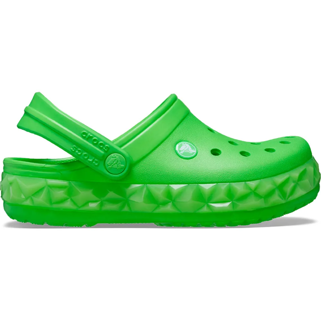Дитячі крокси-сабо для хлопчика Crocs Crocband Geometric Glow Band Clog Juvenil 1 (38-39, зелений) - Фото 9 Дитячі крокси-сабо для хлопчика Crocs Crocband Geometric Glow Band Clog Juvenil 1 (38-39, зелений) - изображение 9