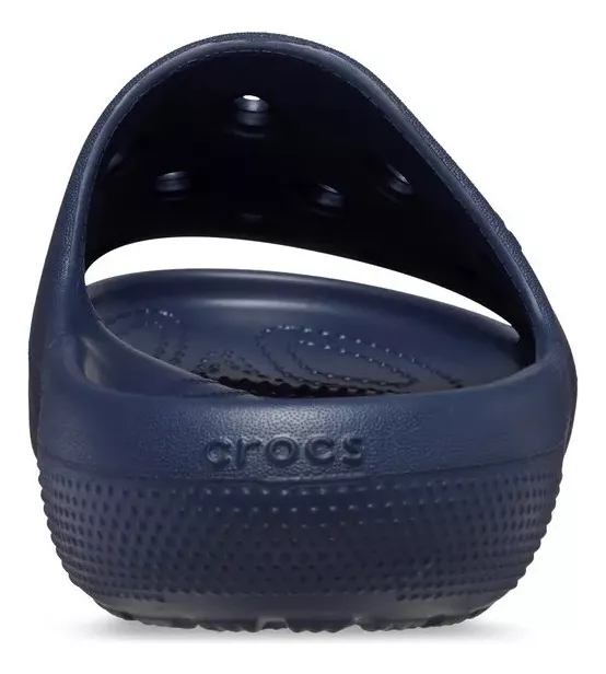 Чоловічі шльопанці Crocs Classic Slide V2 Navy (48/49, синій) - зображення 8