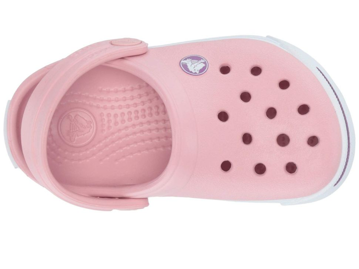 Дитячі крокси для дівчинки Crocs Crocband II Clogs Petal/Dahlia (29/30, рожеві) - Фото 6 Дитячі крокси для дівчинки Crocs Crocband II Clogs Petal/Dahlia (29/30, рожеві) - изображение 6