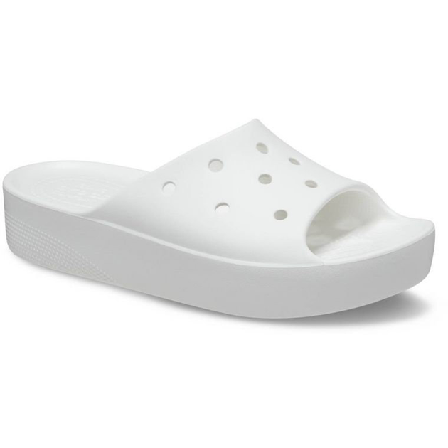 Шльопанці Crocs Classic Platform Slide White (42-43, білий). - зображення 12