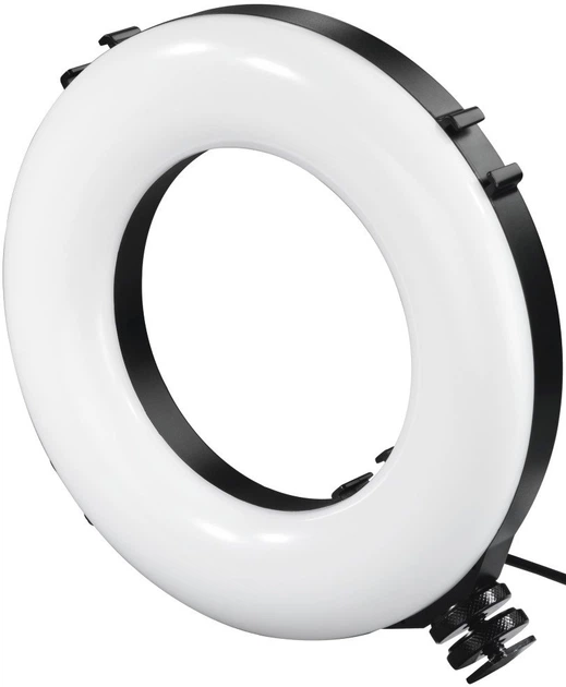 Lampa pierścieniowa ze statywem Hama Smart-80 V2 Black (4007249046574) - obraz 8