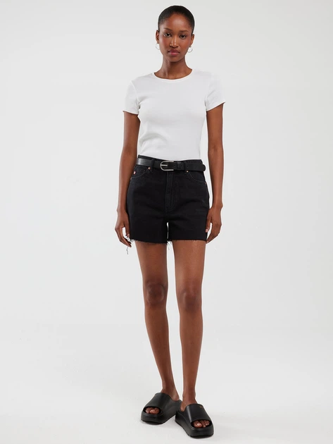 Шорти джинсові жіночі Big Star Authentic Girl 937 W27 Чорні (5900714830717) - зображення 3