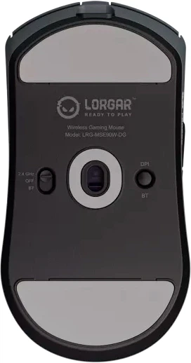 Миша Lorgar Elite MSE90W Wireless/Bluetooth Gaming Mouse Dark Grey (LRG-MSE90W-DG) - зображення 10