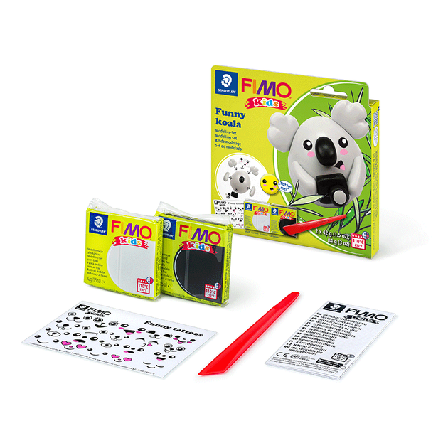 Набор Fimo Kids «Коала» 2 кол.*42 г Fimo - Фото 2 Набор Fimo Kids «Коала» 2 кол.*42 г Fimo - изображение 2