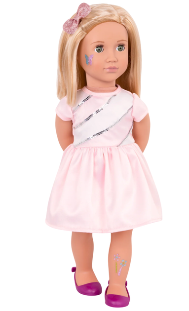 Lalka Our Generation Rosalyn z kompletem tatuaży 46 cm (062243345881) - obraz 3