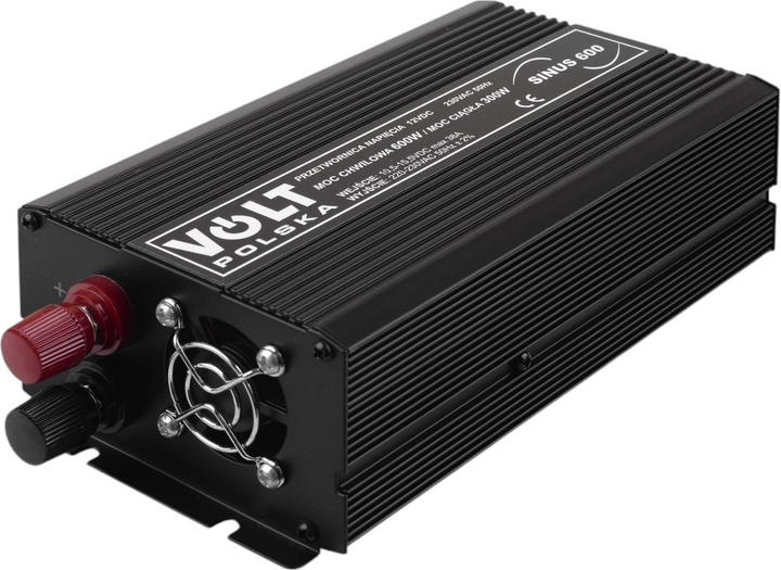 Перетворювач напруги Volt Polska Sinus 600 12/230V 300/600W (3SIP060012) - зображення 2